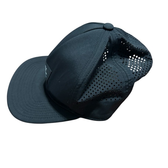 Coal Patch Snapback Mesh Back Trucker Hat Black One Size Adjustable Outdoor - Picture 3 of 7